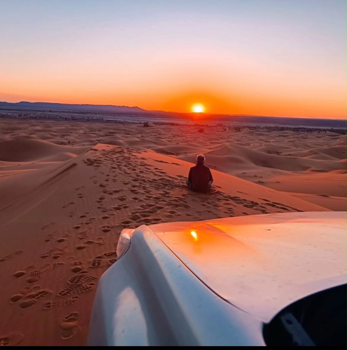 4x4 Desert Safari Sunset
