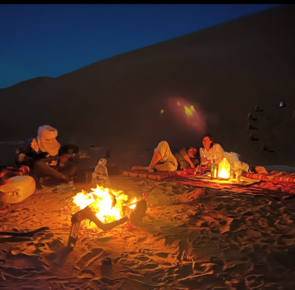 Campfire Music Night under Sahara Stars
